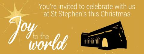 You're invited to join us this Christmas at St Stephen's